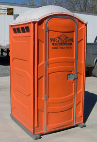 Standard portable restroom unit, MA, RI